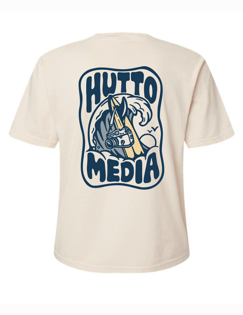 Hutto Media Comfort Colors CROPPED T-Shirt